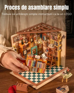 biblioteca-lui-sam-kit-diy-proces-asamblare-simplu