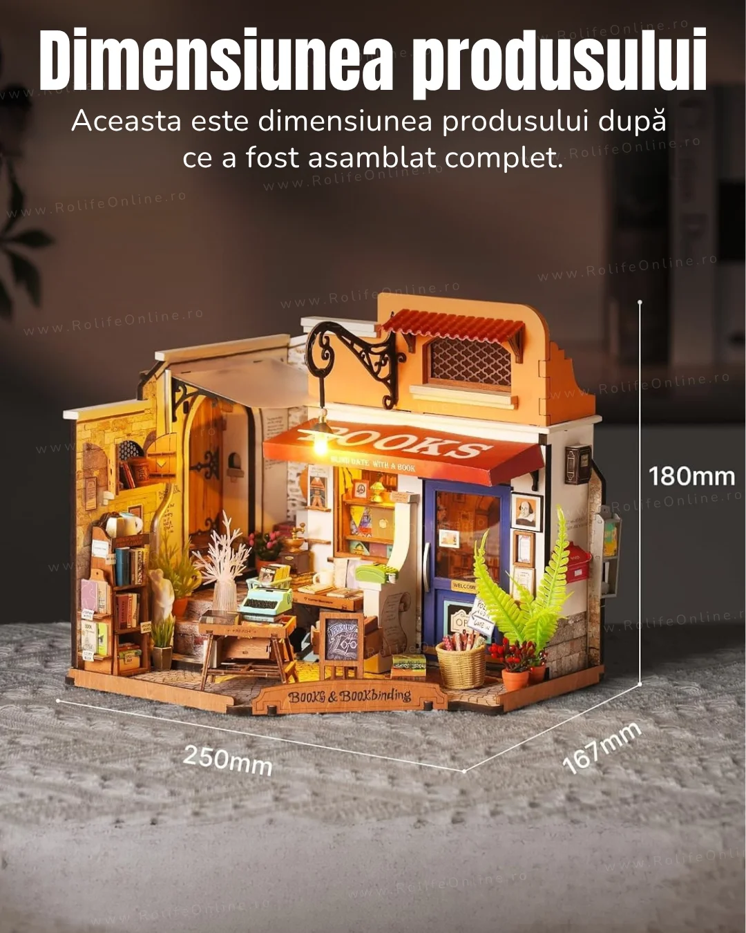 libraria-de-la-colt-dimensiunea-produsului