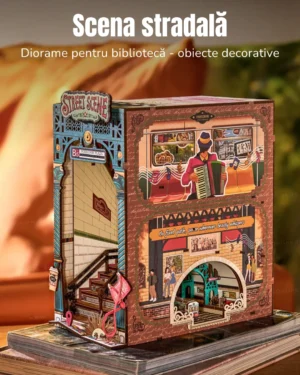 scena-stradala-decoratiune-camera-raft-carti