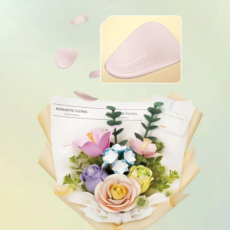 Buchet-Flori-de-Primavara-Puzzle-3D-din-Plastic-165-Piese-Cadouri-8-Martie.webp