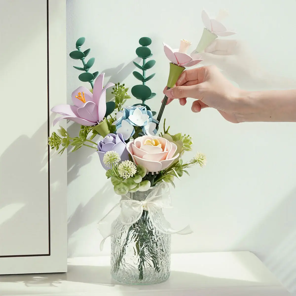 Buchet-Flori-de-Primavara-Puzzle-3D-din-Plastic-165-Piese-Cadouri-Pentru-Femei-de-1-Martie.webp
