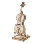Violoncel Clasic - Puzzle 3D din Lemn - 58 Piese